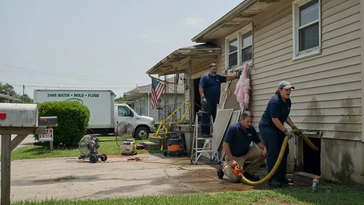 Water Damage Repair in Broken Bow, OK near me